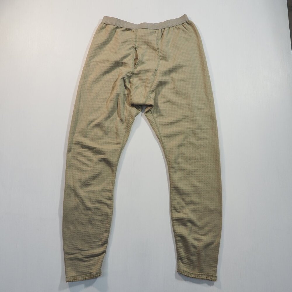 Gen III Polartec Pants Medium Tan ECWCS Fleece Layer Midweight Drawers Army - Picture 10 of 10